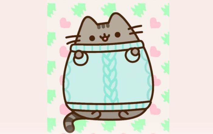 Pusheen In Sweater Color Pencil Sketch by Young Art in Palo Alto, CA