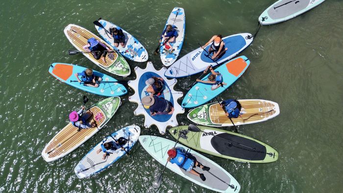 Beginner Stand Up Paddle Board Camp by Dogpatch Paddle Camp in San Francisco, CA