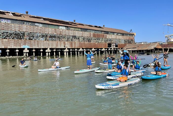 Explorer's Stand Up Paddle Board by Dogpatch Paddle Camp in San Francisco, CA