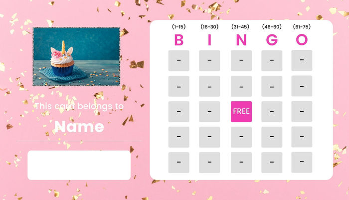 Unicorn Bingo by Class101 in Palo Alto, CA