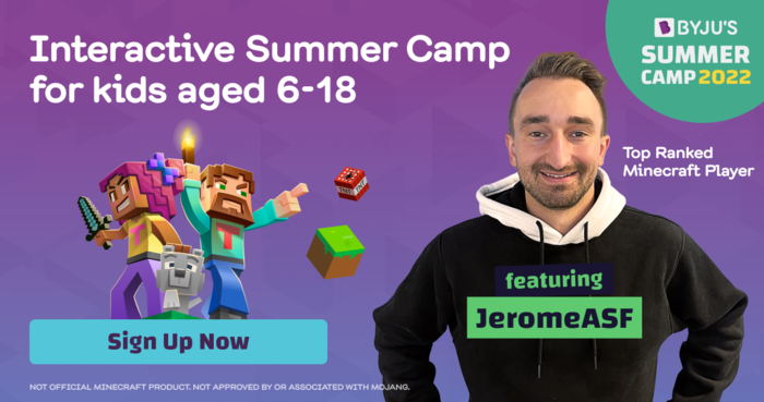 Build Battles on Minecraft w/ World Top 5 Player by BYJU'S Summer Camp