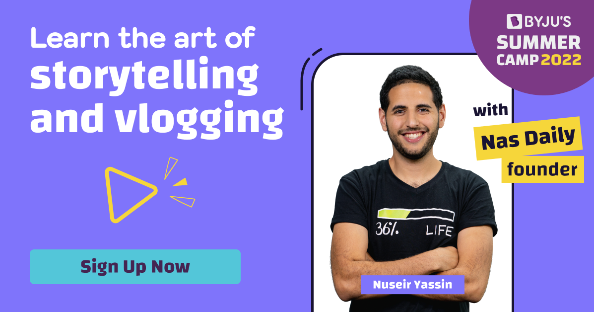Storytelling & Content Creation Workshop for Kids by BYJU'S Summer Camp