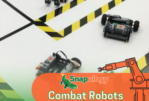 Combat Robots & Minecraft Makers Camp by SNAPOLOGY OF LOS GATOS in San Jose, CA