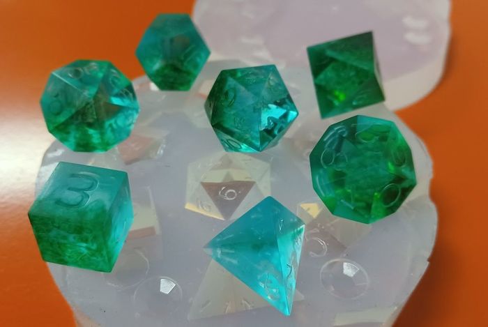 Workshop: Dicemaking I - Resin Casting by Maker Nexus in Sunnyvale, CA