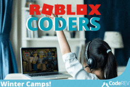 Roblox Game Design - In Person - Winter Break Camp by CodeREV Kids in Santa Monica, CA