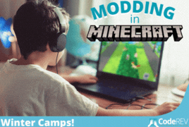 Modding in Minecraft - In Person Winter Break Camp by CodeREV Kids in Los Altos, CA