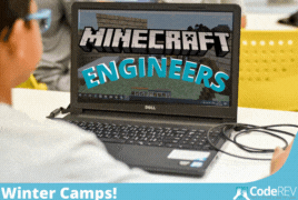 Minecraft Lvl Design In Person - Winter Break Camp by CodeREV Kids in Santa Monica, CA