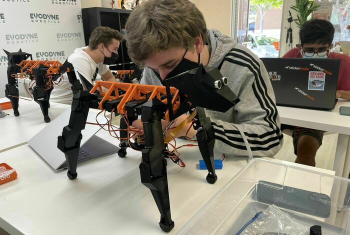Summer Robotics - Build An Advanced Robot Dog by Evodyne Robotics Academy in Mountain View, CA