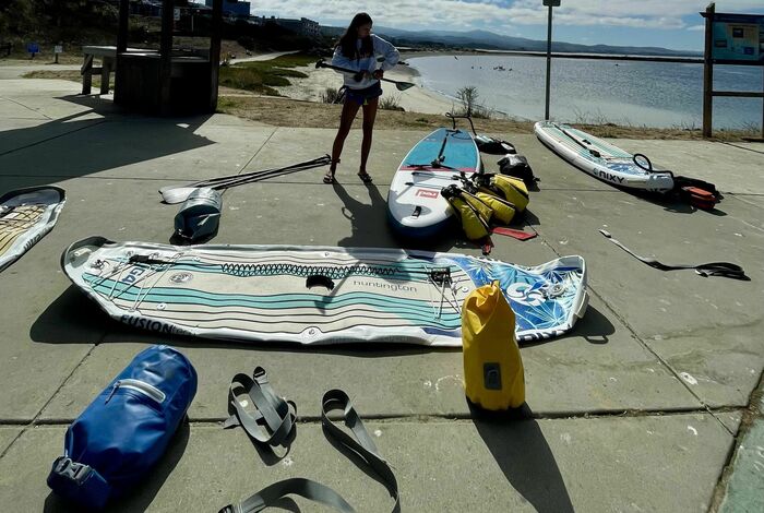 Explorer's Stand Up Paddle Board by Dogpatch Paddle Camp in San Francisco, CA