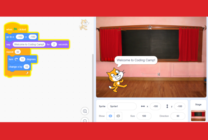Intro to Coding with Scratch by STEM and Robotics Center in Covington, LA