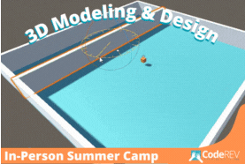 3D Modeling and Animation by CodeREV Kids in Garden Grove, CA