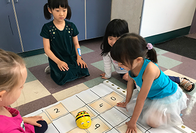 Programming with Beebots - Class by Code For Fun in Palo Alto, CA
