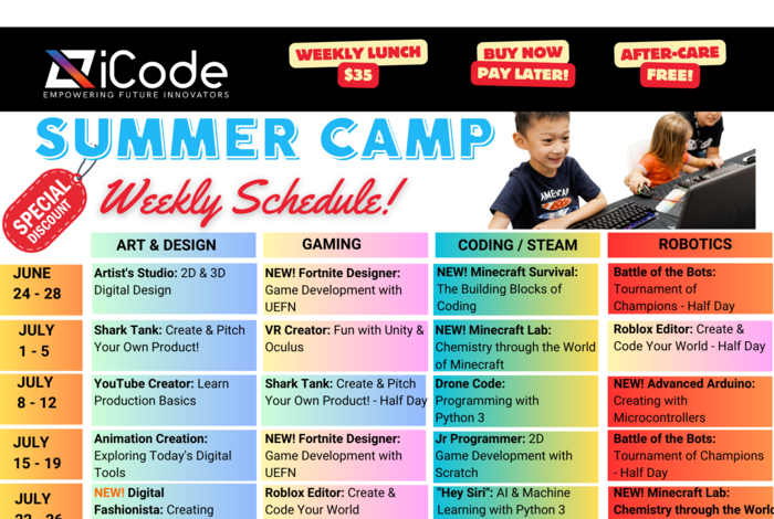 iCode Summer Camps by iCode Bridgewater in Bridgewater, NJ