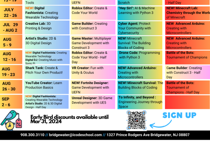iCode Summer Camps by iCode Bridgewater in Bridgewater, NJ
