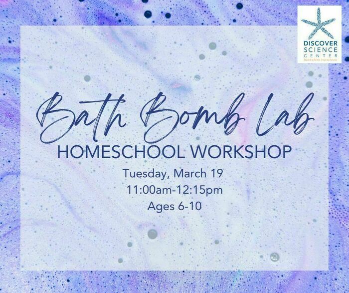 Homeschool: Bath Bomb Lab by Discover Science Center in Palo Alto, CA