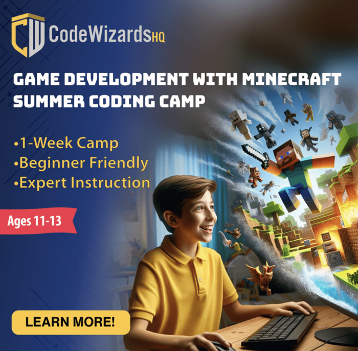 Online Summer Coding Camps by CodeWizardsHQ Live Online Coding Classes