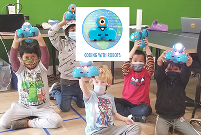 Coding with Robots: In-Person Camp by Code For Fun in Palo Alto, CA