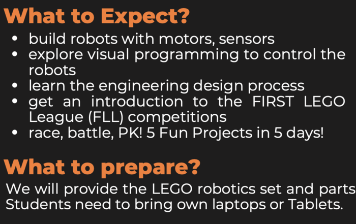 LEGO® Robotics Summer Camp by CP Mentorship in Milpitas, CA