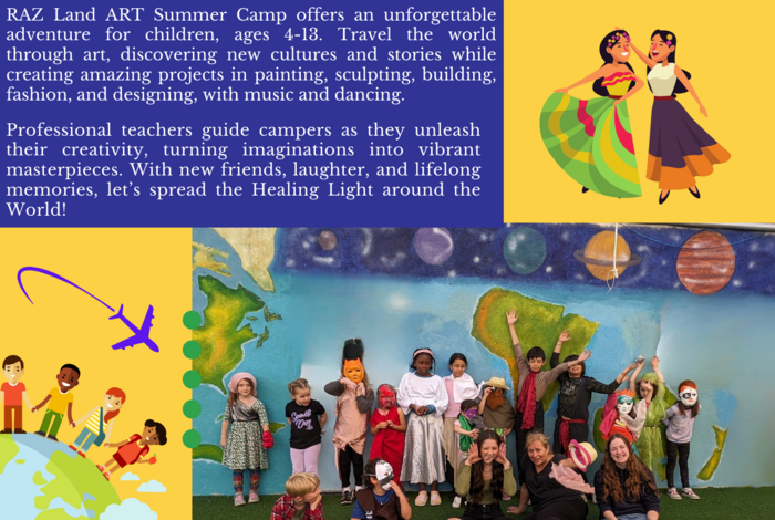 Art and Stories from Around the World by RAZ Land in Los Angeles, CA