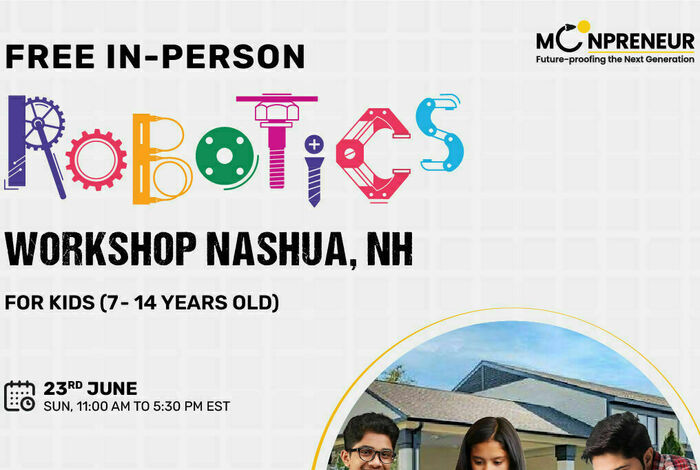 Free In-Person Robotics Workshop for 7-14 yrs kid by Moonpreneur in Red Deer, Alberta
