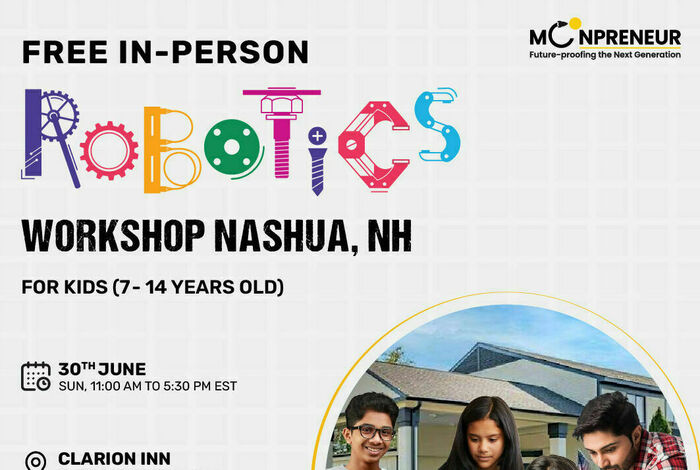 Free In-Person Robotics Workshop for 7-14 yrs kid by Moonpreneur in Red Deer, Alberta