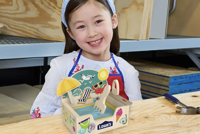 Kinetic Sandbox Workshop by Lowe's in Anchorage, AK