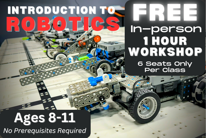 Free Robotics Workshop (No Pre-requisites) by iCode in Cupertino, CA