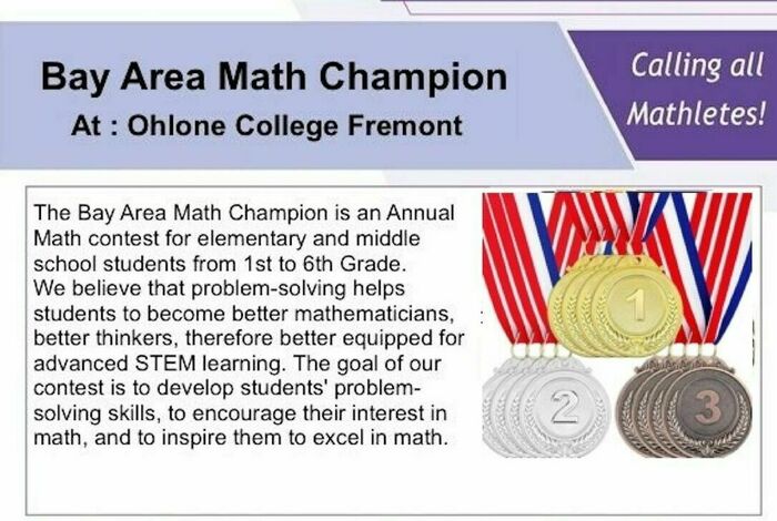 Bay Area Math Champion by Young Gates in Fremont, CA