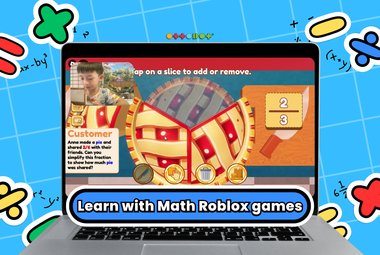 Fractions: Roblox Games (Gr 3-4) by Ottodot