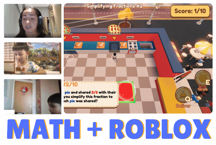 Fractions: Roblox Games (Gr 3-4) by Ottodot