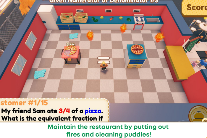 Fractions: Roblox Games (Gr 3-4) by Ottodot