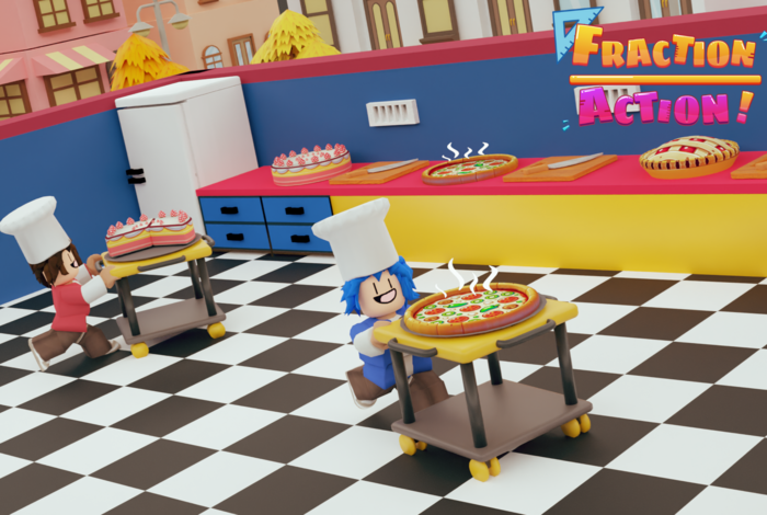 Fractions: Roblox Games (Gr 3-4) by Ottodot