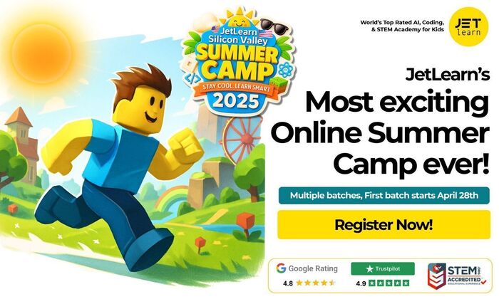 Game Design with Roblox : Summer Camp by JetLearn