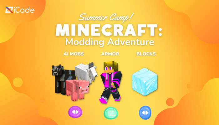 Minecraft Modding Adventure by iCode Glen Ellyn in Glen Ellyn, IL