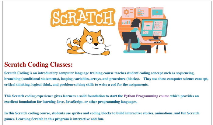 Programming Boot Camp - Scratch Coding by Best Brains San Jose Berryessa in San Jose, CA