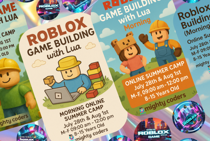 Create Roblox Games with Lua by Mighty Coders