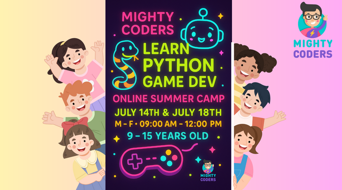 Python Game Development for Kids by Mighty Coders