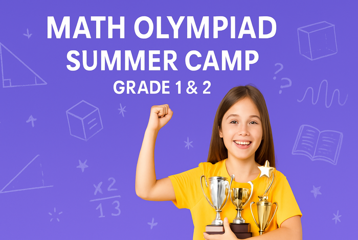 Math Olympiad Summer Camp Grades 1 & 2 by Prof VED VEDX