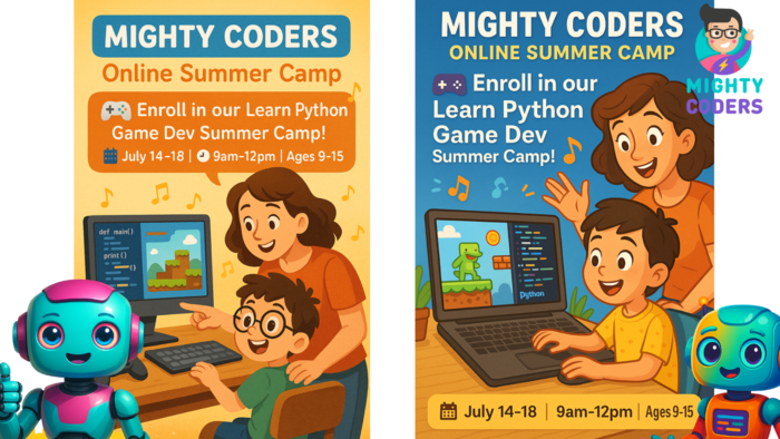 earn Python Game Dev for Kids by Mighty Coders