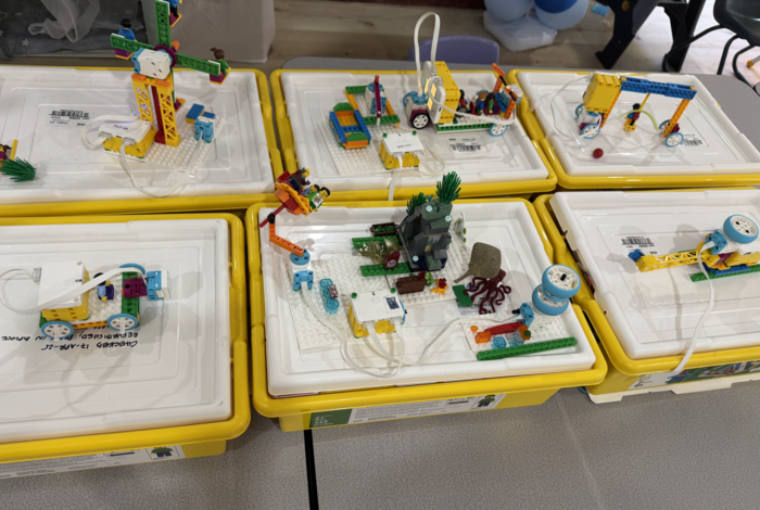 LEGO® Robotics Theme Birthday Party by Heavy Lifting Kids Coding & Robotics in Mountain View, CA