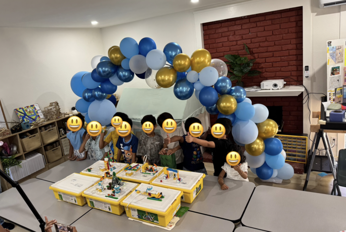 LEGO® Robotics Theme Birthday Party by Heavy Lifting Kids Coding & Robotics in Mountain View, CA