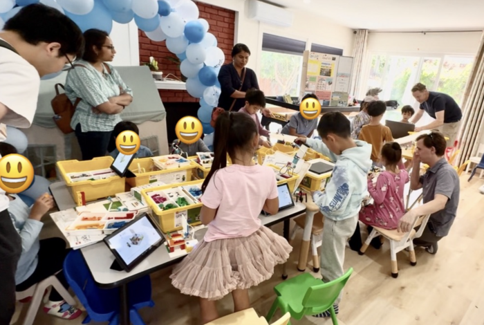 LEGO® Robotics Theme Birthday Party by Heavy Lifting Kids Coding & Robotics in Mountain View, CA