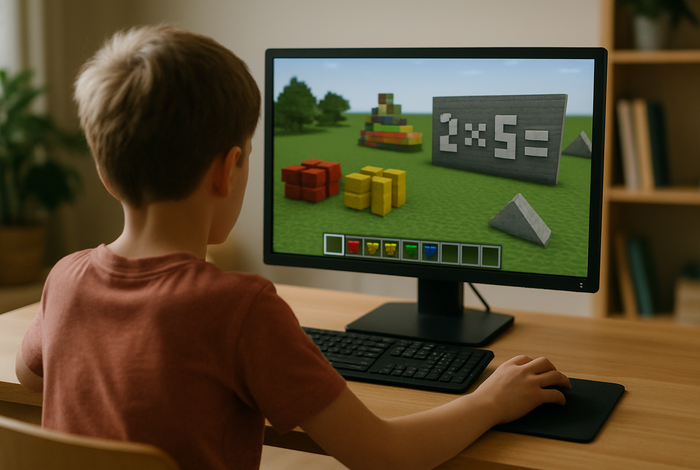 Math Minecraft Geometry & Fractions - Grades 1-4 by Playverse Academy ...