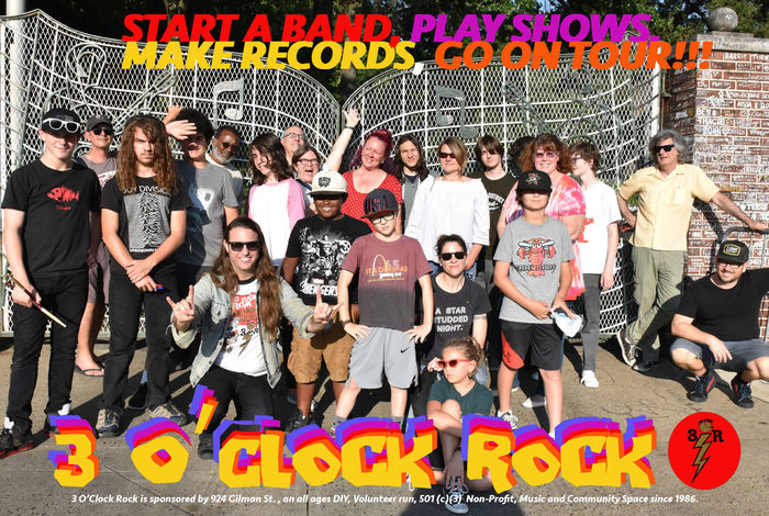 3 O'Clock Rock Downtown Oakland (ONLINE ONLY) by 3 O'Clock Rock
