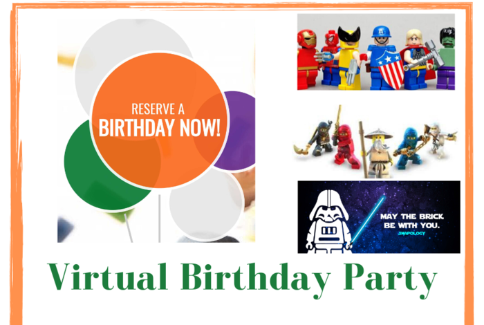Snapology Virtual LEGO Birthday Party by Snapology