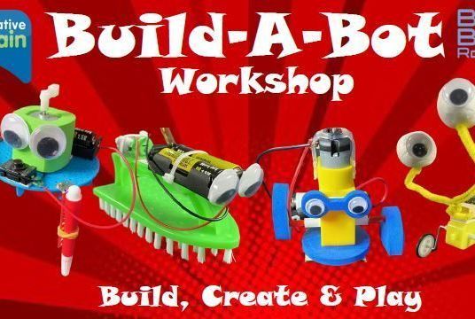 LIVE Virtual Build-A-Bot Workshop by Creative Brain Learning 