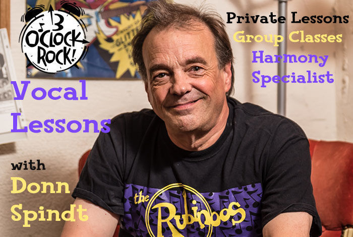 Vocal Lessons with Donn Spindt of the Rubinoos by 3 O'Clock Rock