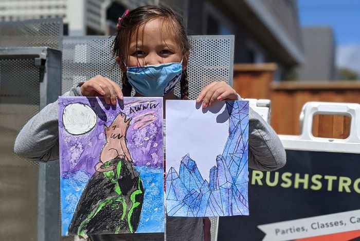 In-Person Art Class w/ Brianna by Brushstrokes Studio in Berkeley, CA