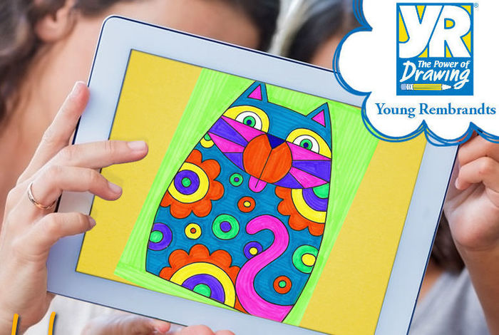 Learn to Draw a Stylized Cat by Young Rembrandts in Palo Alto, CA