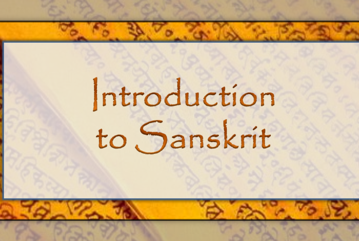 Intro to Sanskrit Language by Young Gates